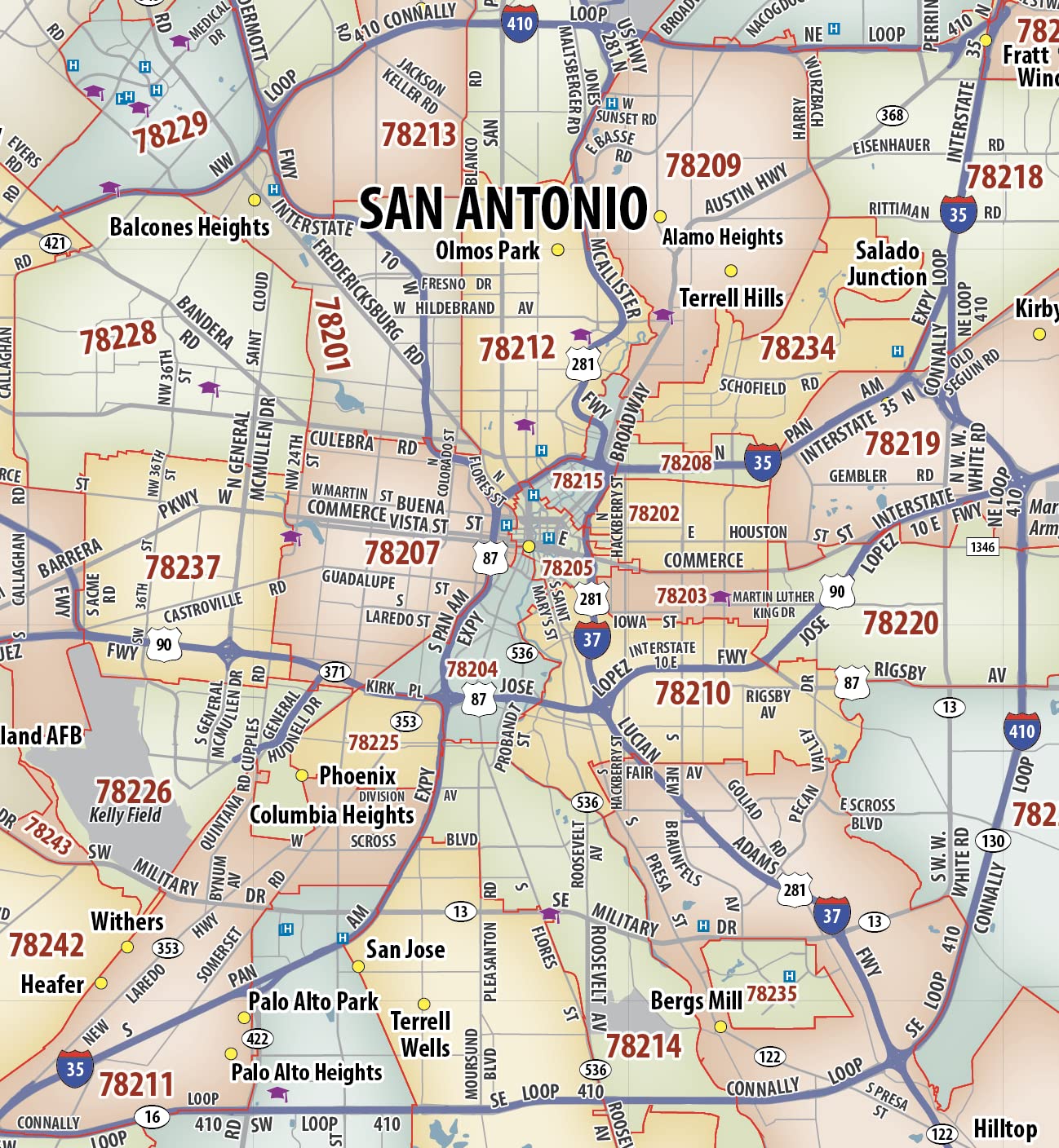 San Antonio Zip Codes Map London Top Attractions Mapbrooklyn Zip Code Printable Zip Code Map San Antonio 24 