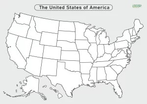Free Printable Blank Map Of The United States Worksheets Worksheets Us Map Worksheet 13.webp