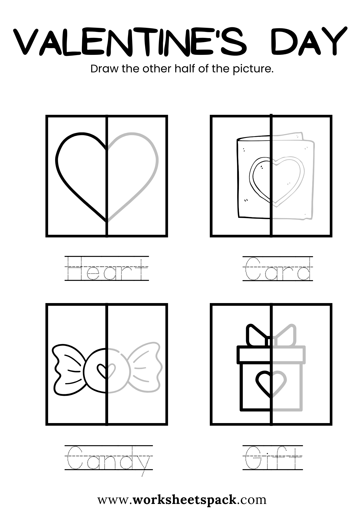35 free valentine's day worksheets
