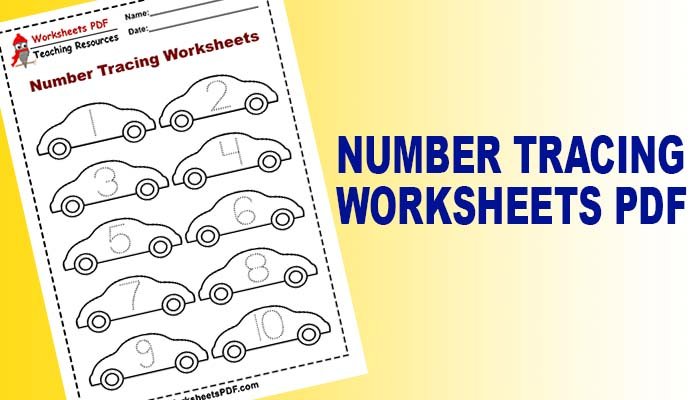 number tracing worksheets worksheets pdf