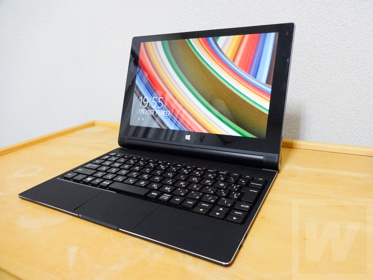 付属キーボードの使いごこちは？ Lenovo Yoga Tablet2-10 with Windows