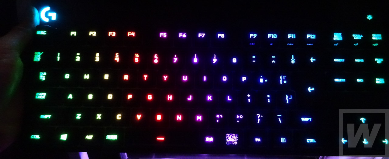 ロジクール PROゲーミングキーボード G-PKB-001実機レビュー