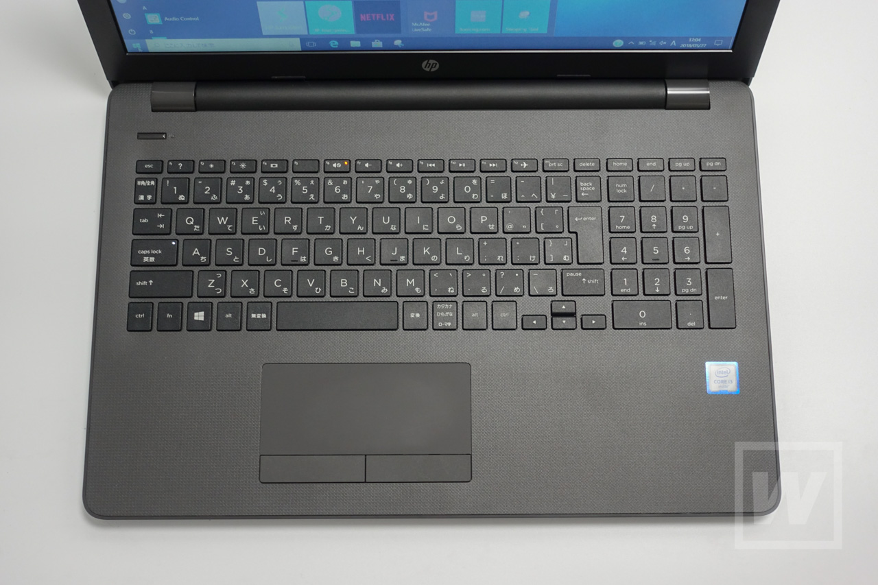 落ち着いたデザインで場面を問わず使える激安ノートパソコン HP 250 G6