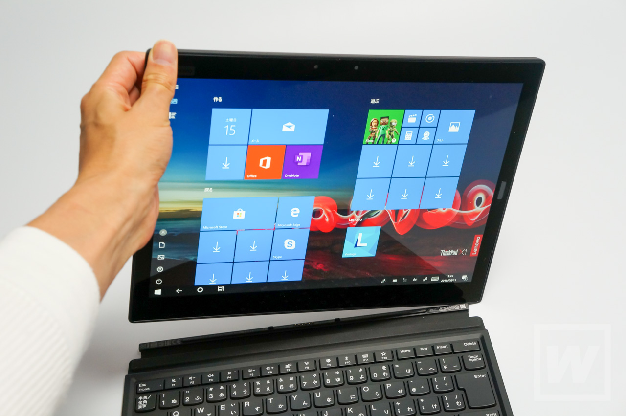 タブレットPCで最高クラスのキーボードを装備！ Lenovo ThinkPad X1