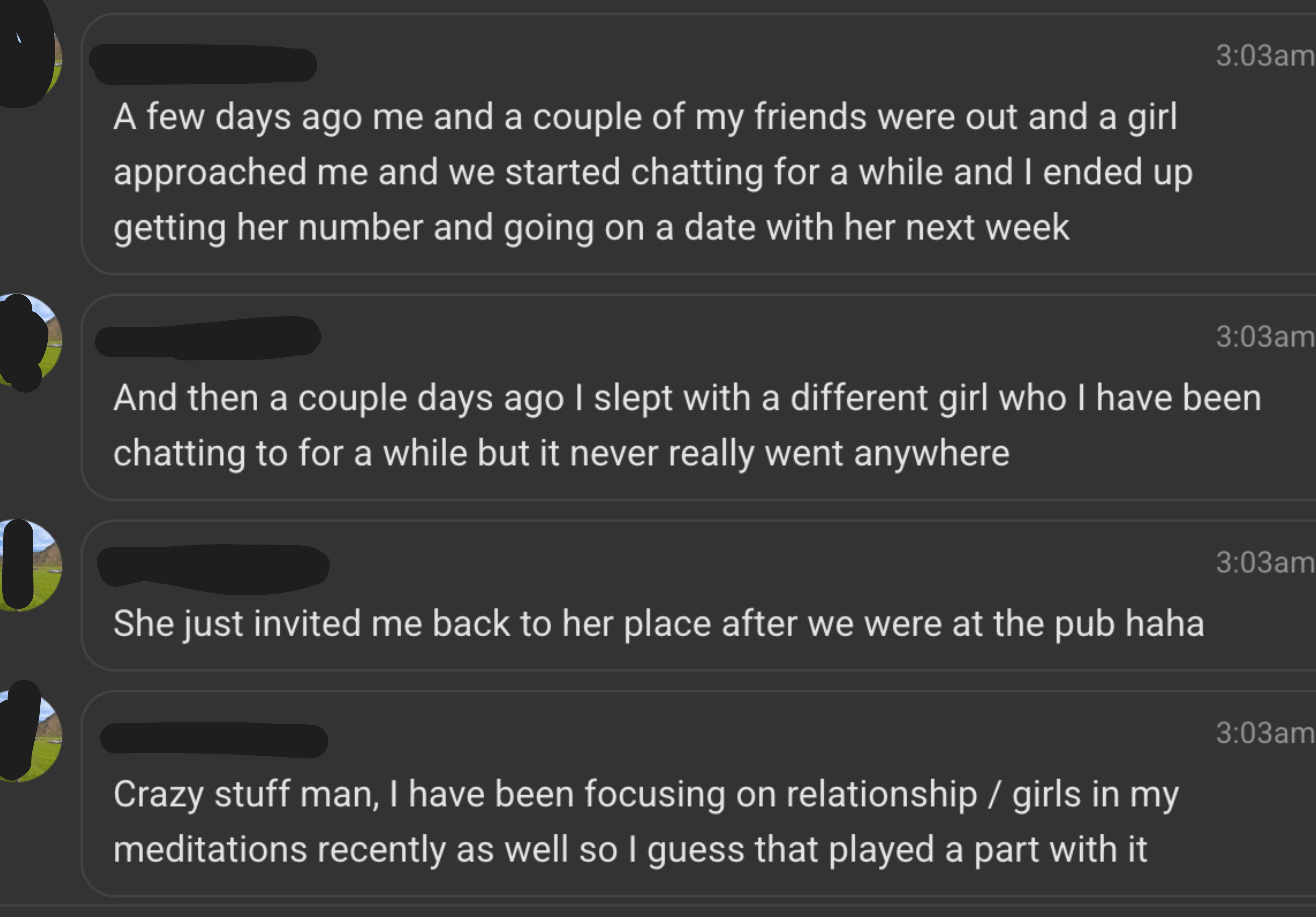 Member message