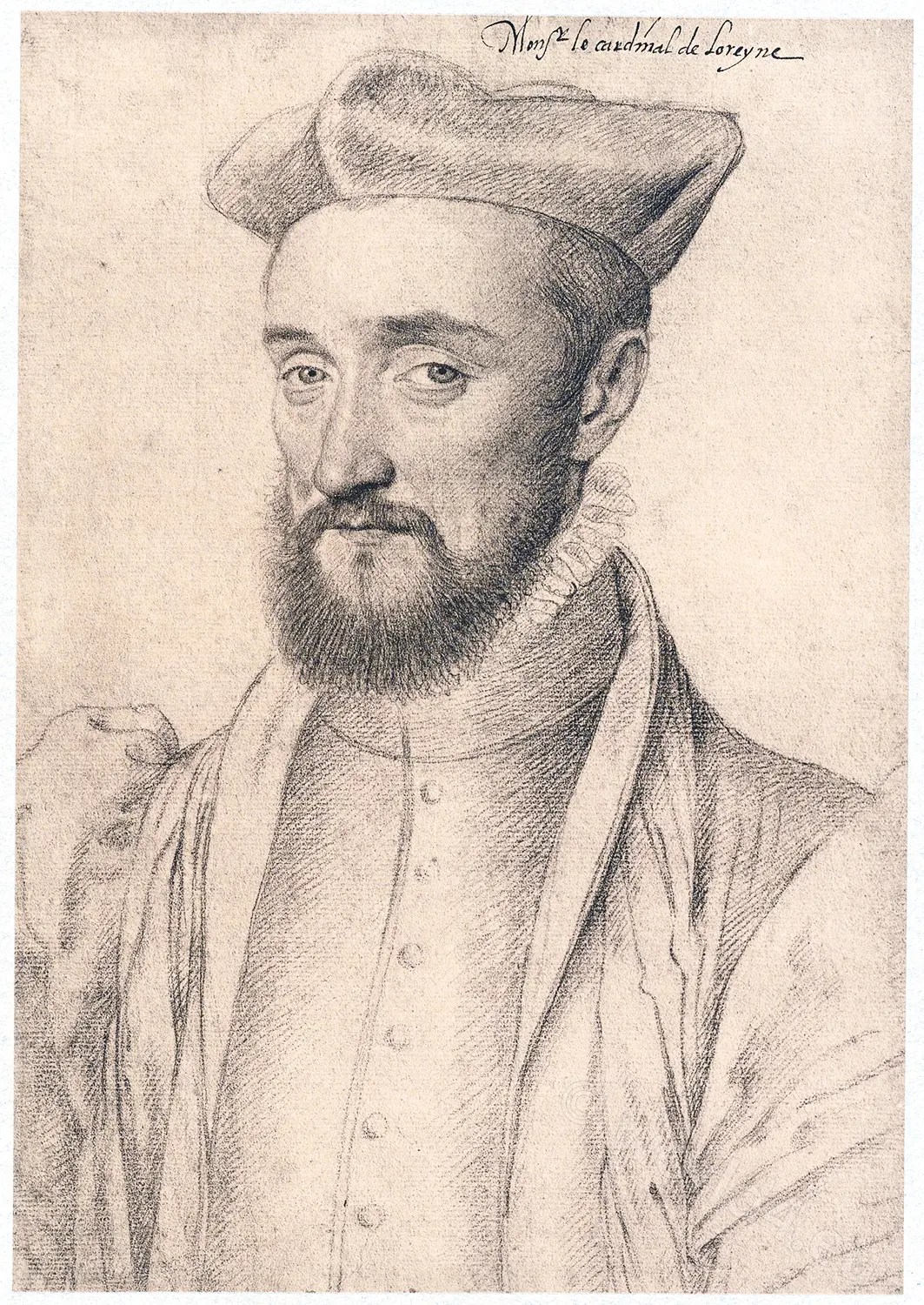 Odet, Coligny, Châtillon, Cardinal, Châtillon, Portrait Renaissance, France, Valois,