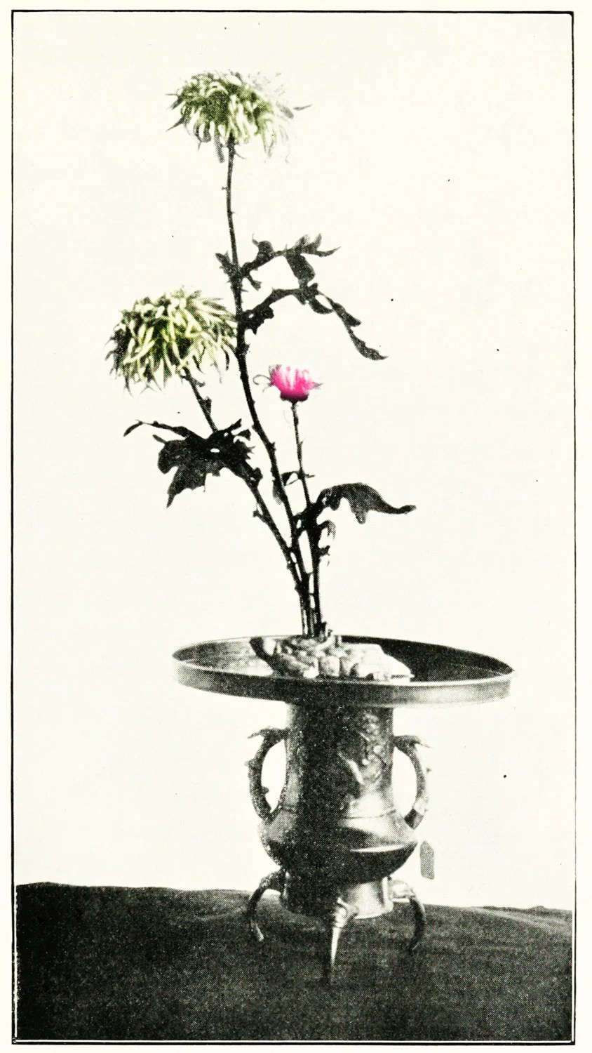 Landscape Gardening & Arrangement of Flowers in Japan.