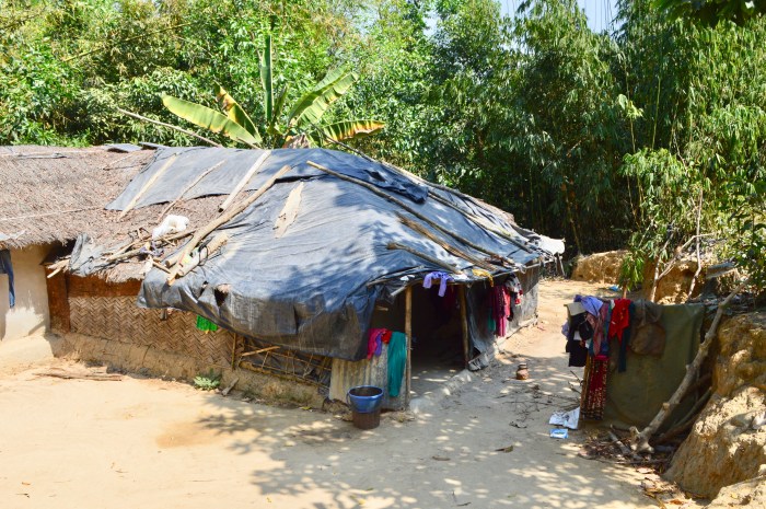 Rohingya village