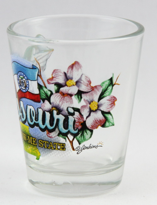 Washington Evergreen State Souvenir Shot Glass - 2.25" Tall State Themed Glass - View #5