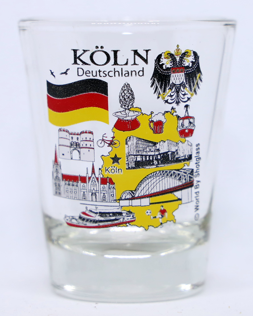 Berlin Souvenir Schnapsglas – Sammlerstück Aus Der German Cities Collection