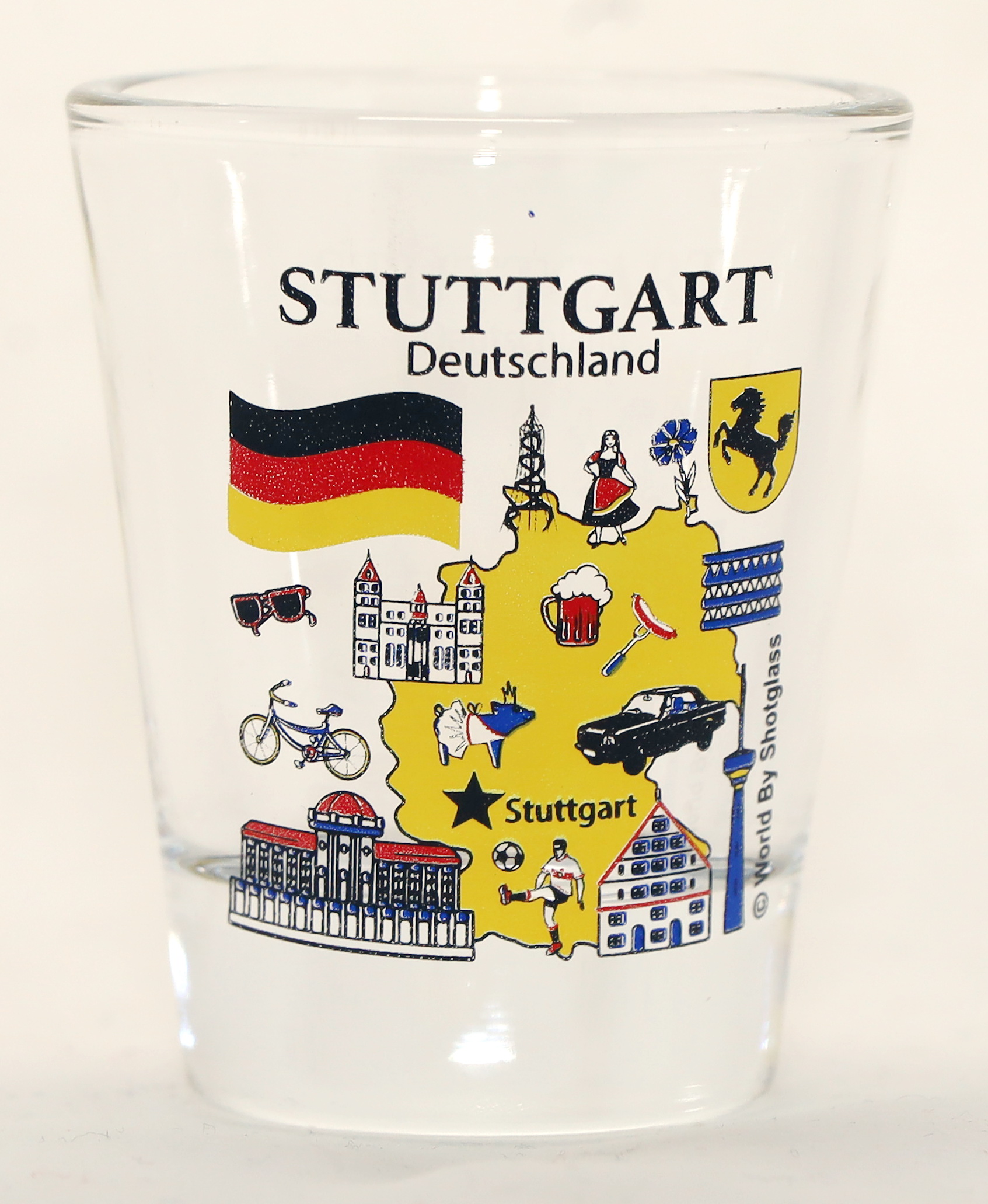 Berlin Souvenir Schnapsglas – Sammlerstück Aus Der German Cities Collection