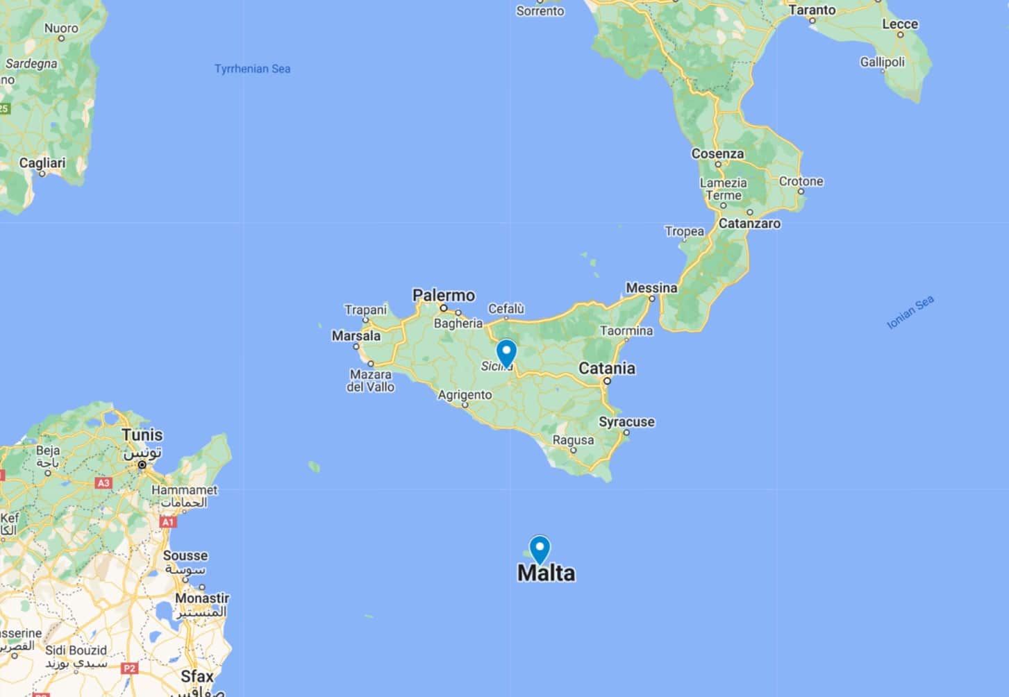 Malta Vs Sicily Which Should You Visit In 2026 Malta Vs Sicily Map 