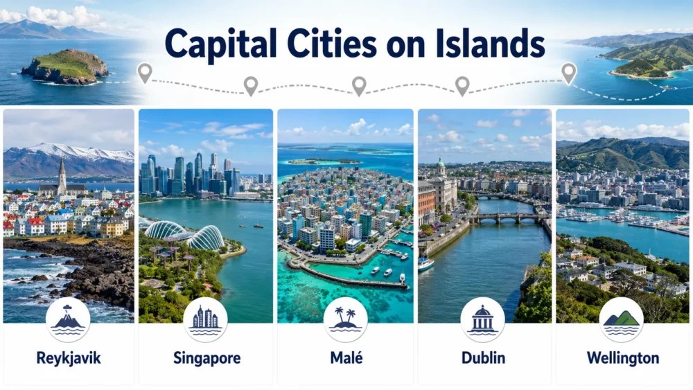 Capital Cities on Islands