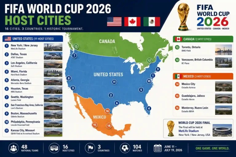 Argentina Likely Squad World Cup 2026 No Injuries 2026 World Cup Host Cities