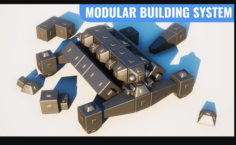 Modular Building System (5.1+) for Unreal Engine