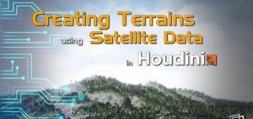 CGCircuit – Creating Terrains using Satellite Data in Houdini