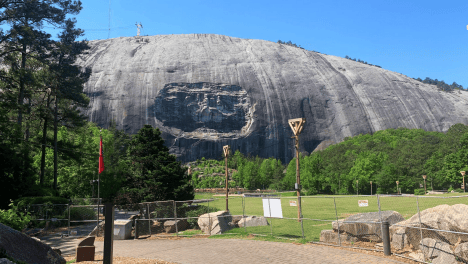 Stone Mountain Georgia World Heritage USA.