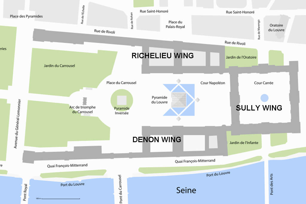 How To Visit The Louvre 2026 Guide Mistakes To Avoid World In Paris Louvre Map 