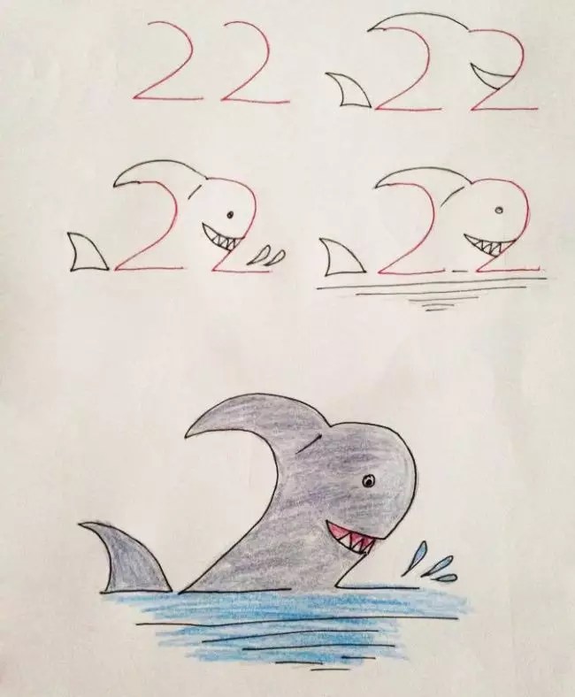For this, you will need:1 sheet of paper1 pencil with eraser (#2 preferred, for ease of inking later)1 pen, black, for inkingcolored pencils! Teach Your Kids How To Draw Cute and Fun Animals Just By ...