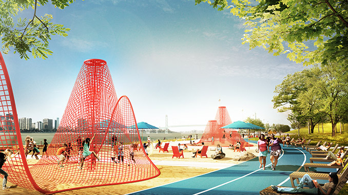 The ggn label is expanding to include fruit and vegetables alongside the current aquaculture and . Four design teams unveil concepts for Detroit's West Riverfront Park