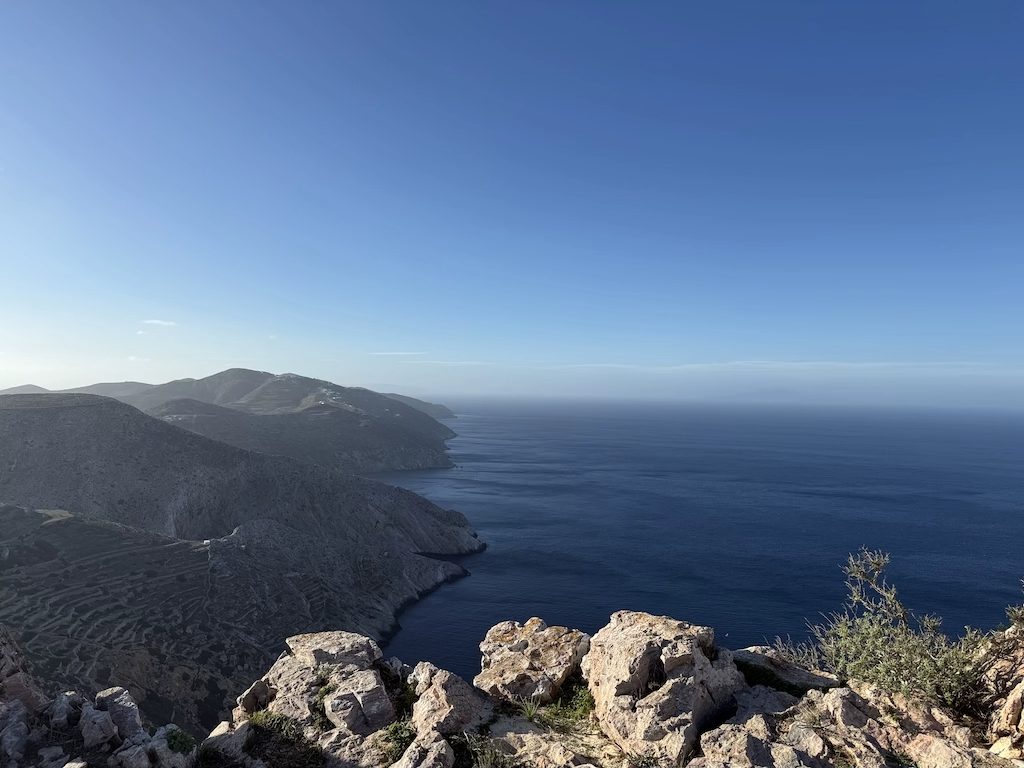 View of Folegandros