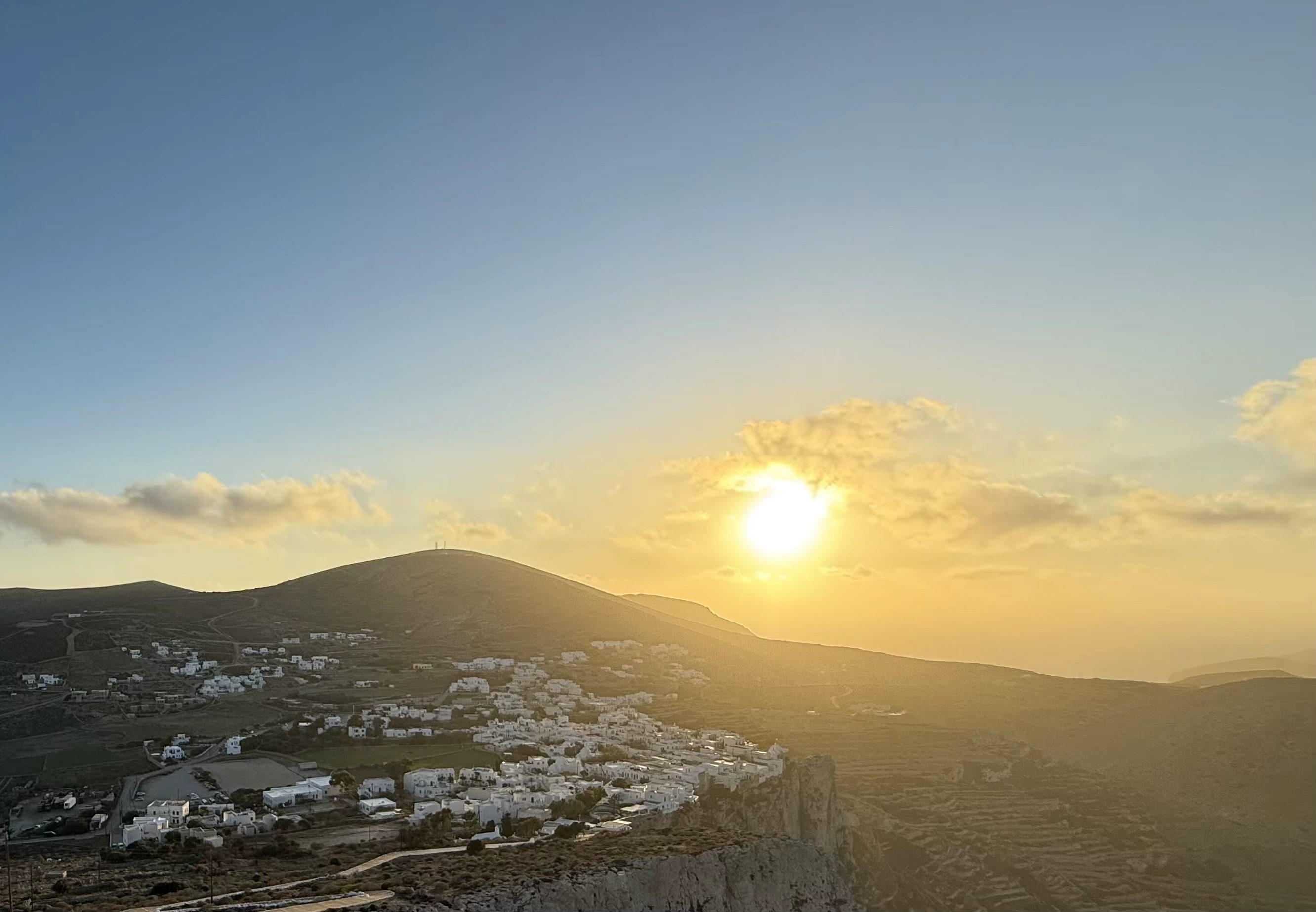 Folegandros sunset