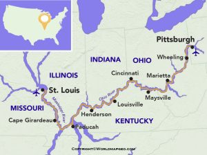 Ohio River Map Where Ohio River Valley Is Located Ohio River Map 300x224 