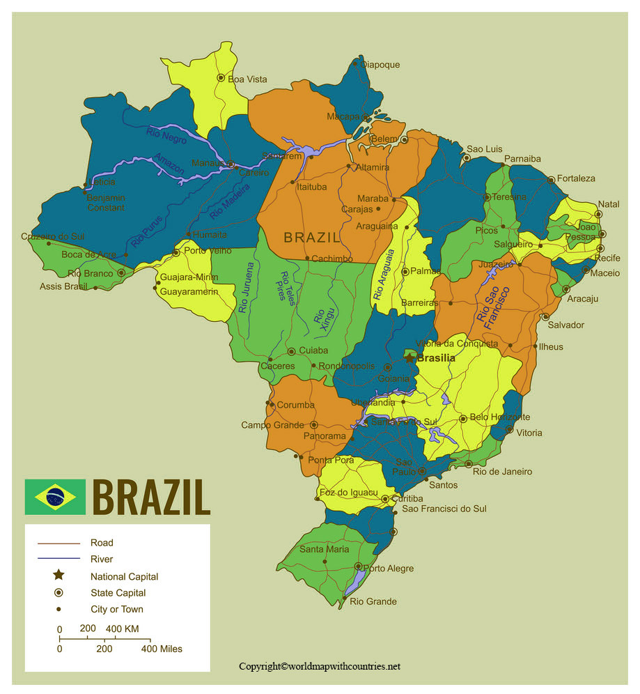 Calendario De 2025 Con Feriados 2026 Brasilia Map Of Brazil Printable Map Of Brazil 