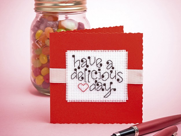 Free Birthday Card Cross Stitch Pattern