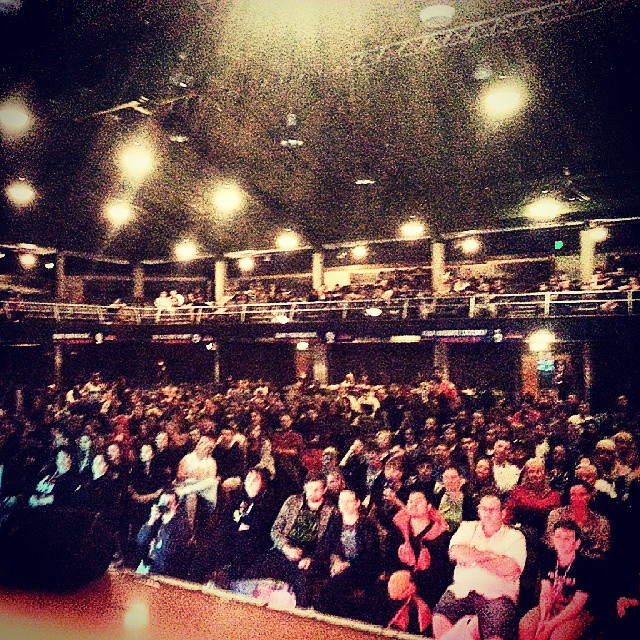 'Packed house at the Shadows panel. Fun day.'