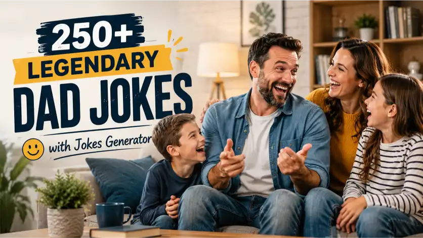 funny Dad Jokes with family