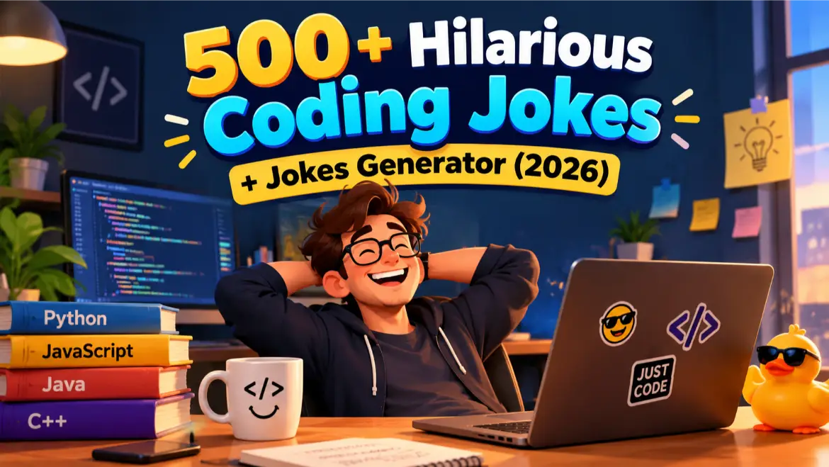 Hilarious coding jokes with jokes generator