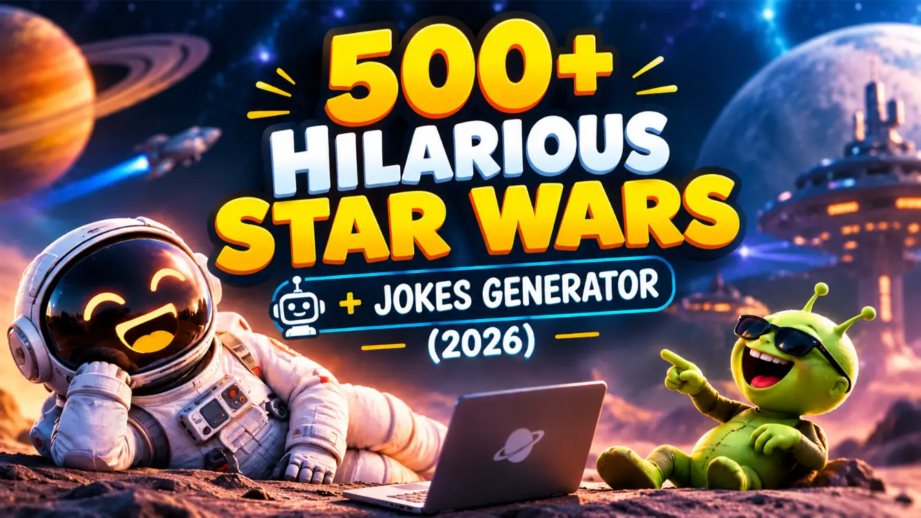 Hilarious Star War jokes with jokes generator