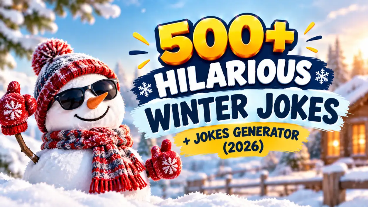 Hilarious Winter Jokes with jokes generator