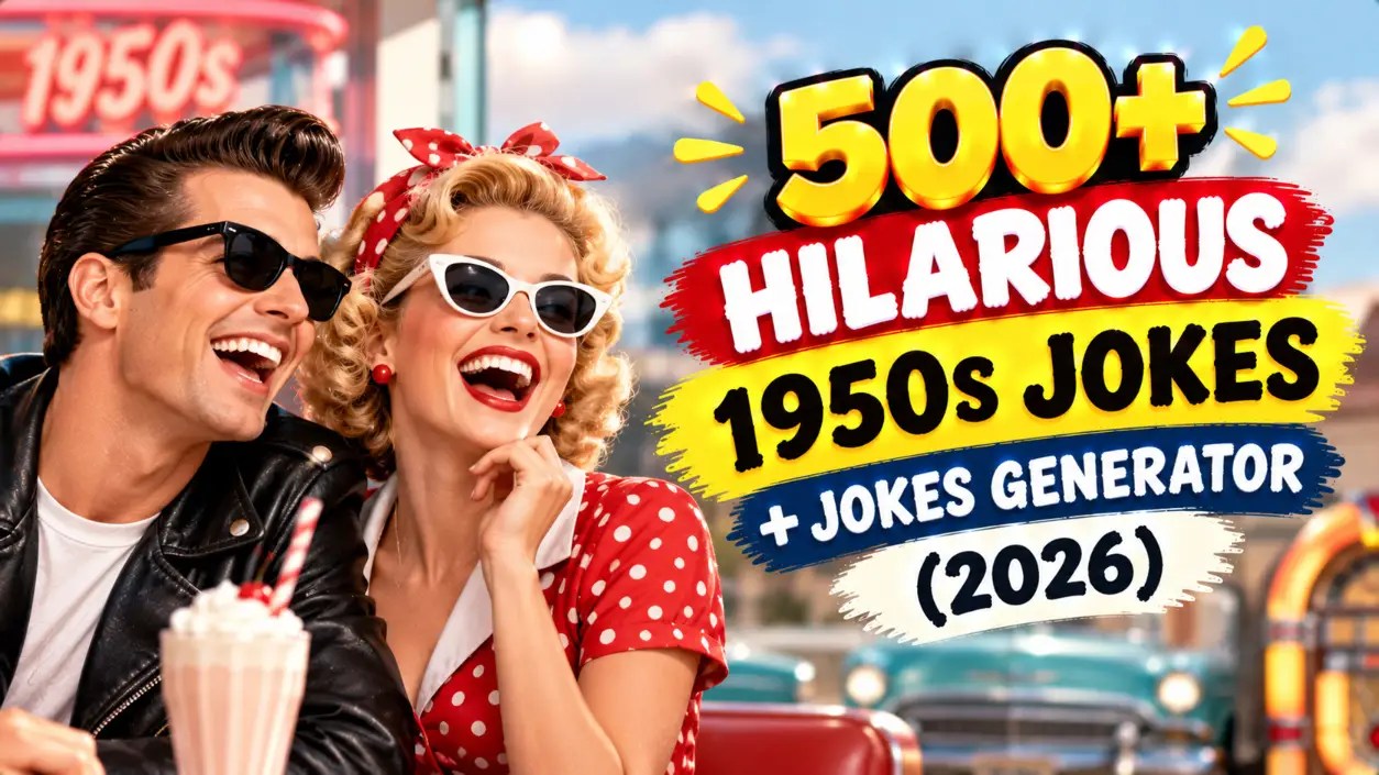 Hilarious 1950s Jokes with Jokes Generator