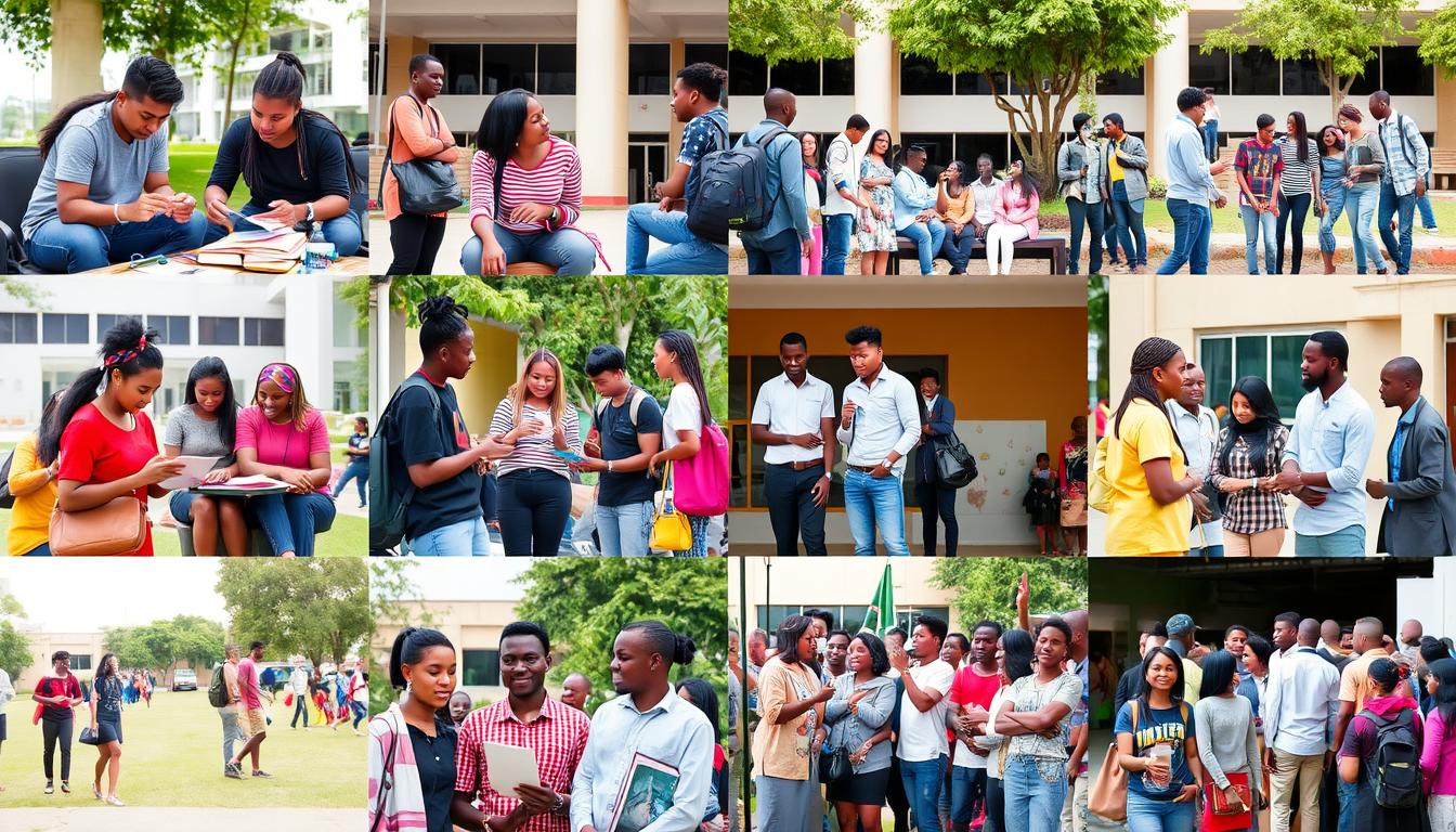 Student life at top universities in Imo State showing campus activities