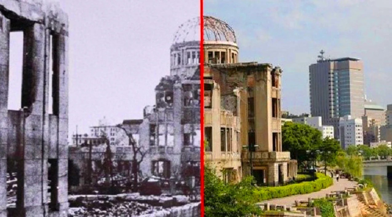 (from nick palladino, today associate producer)people often use the phrase it won't happen overnight to describe a long, time consuming process that takes a while to complete. Hiroshima Then And Now - How The Atomic Bomb Forever
