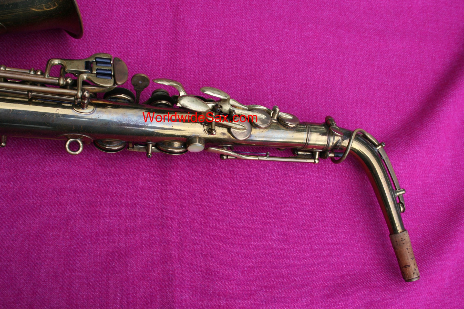 Selmer 1940s 'Padless' Eb Alto, #27475 (Archived)
