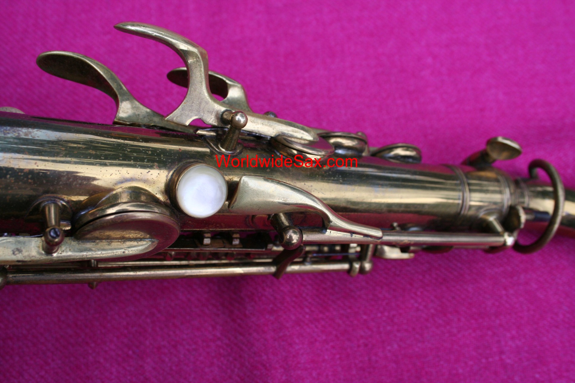 Selmer 1940s 'Padless' Eb Alto, #27475 (Archived)