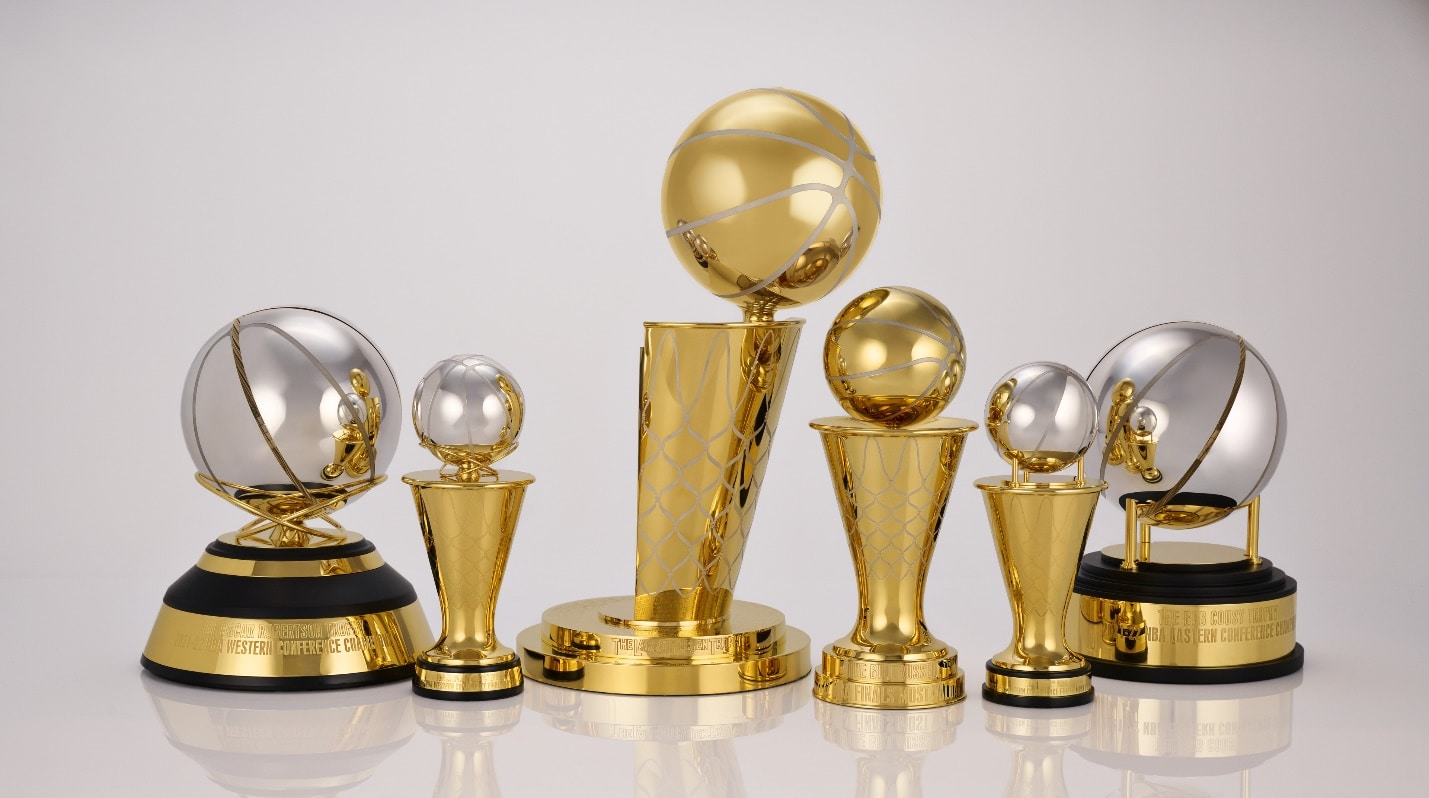 NBA INTRODUCES NEW LINEUP OF POSTSEASON HARDWARE FEATURING AN EVOLUTION OF THE LARRY O’BRIEN TROPHY