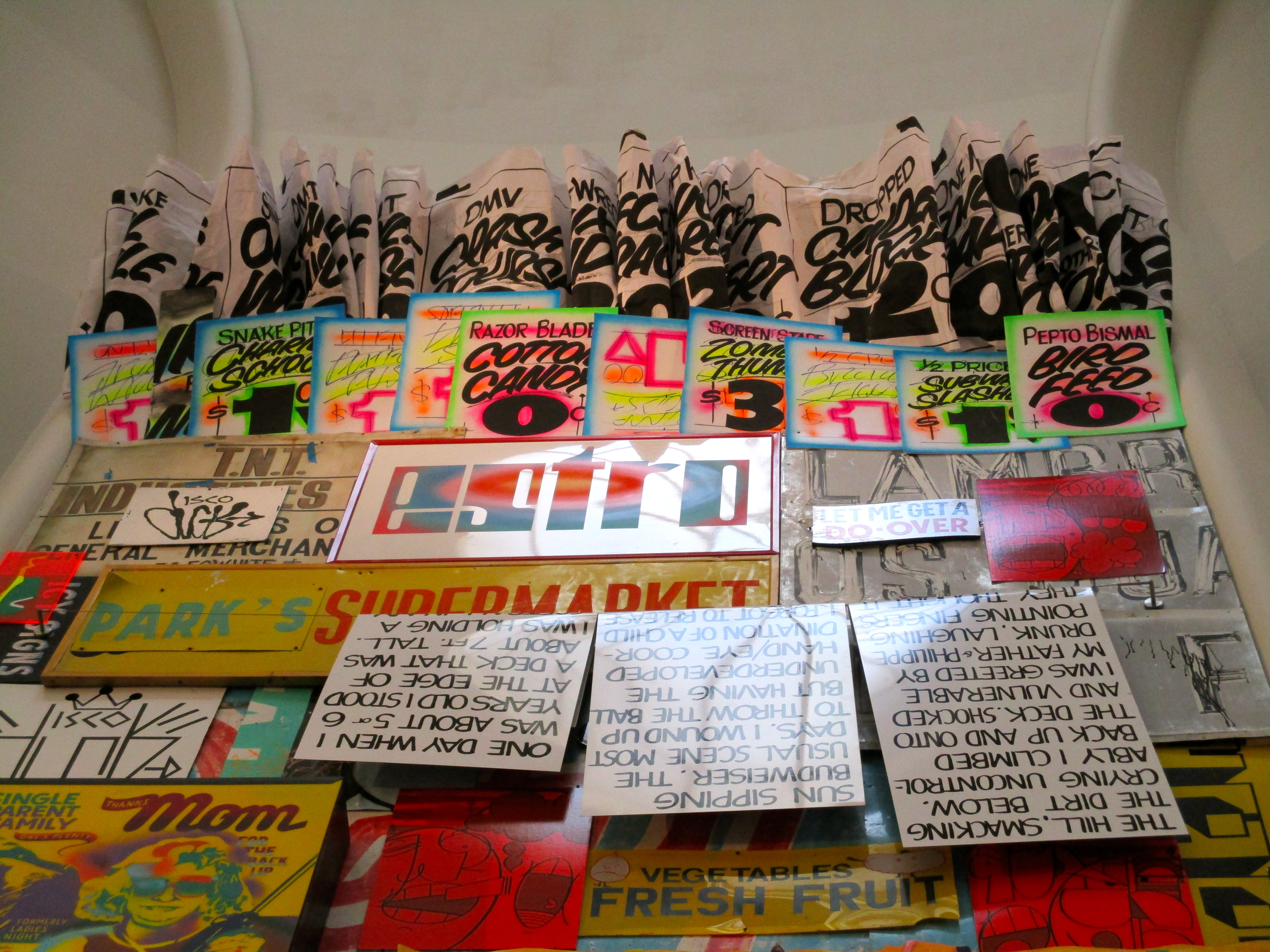 Stephen Powers: Coney Island is Still Dreamland (To a Seagull) at