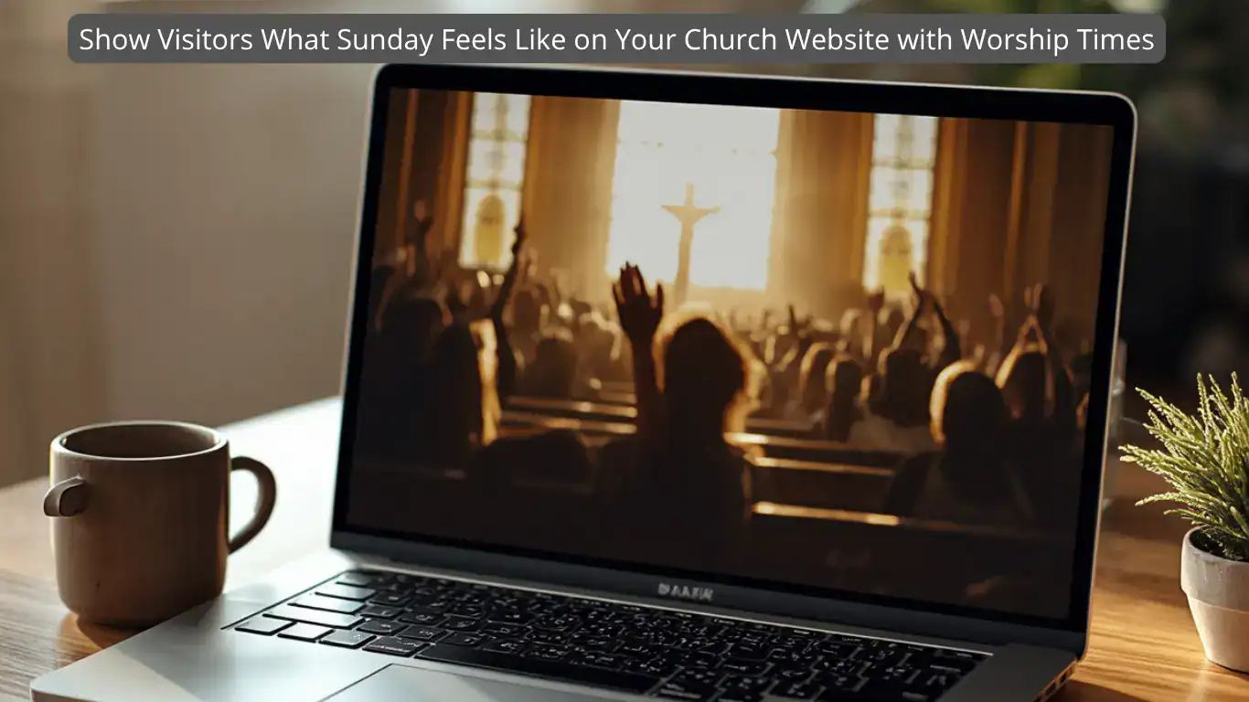 Background Video: Show Visitors What Sunday Feels Like Before They Read a Word