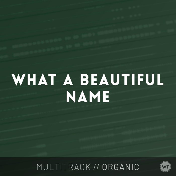 What A Beautiful Name - Multitrack - Worship Tutorials What A Beautiful Name - Multitrack - Worship Tutorials