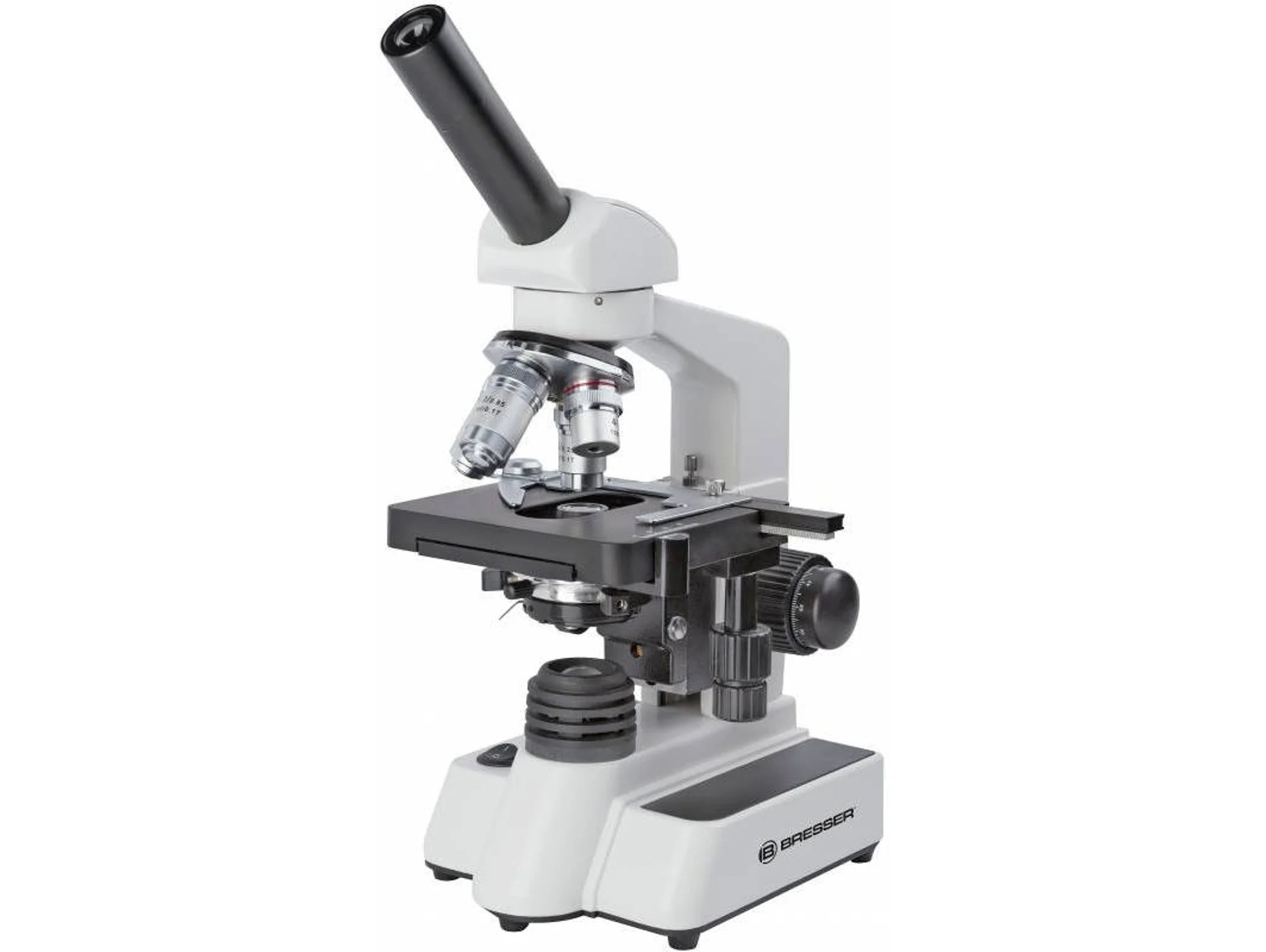 partes del microscopio no etiquetadas
