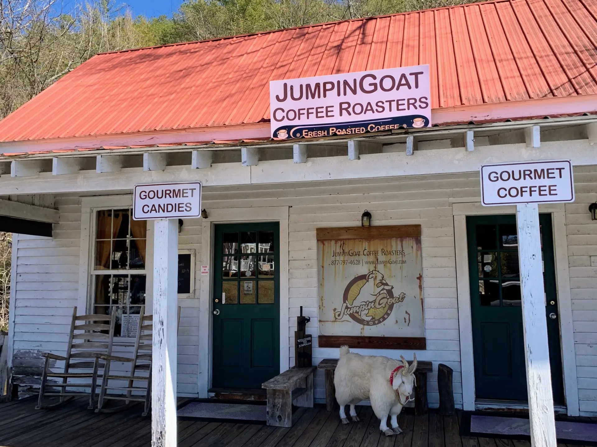 Jumping Goat Coffee Roasters Helen Georgia