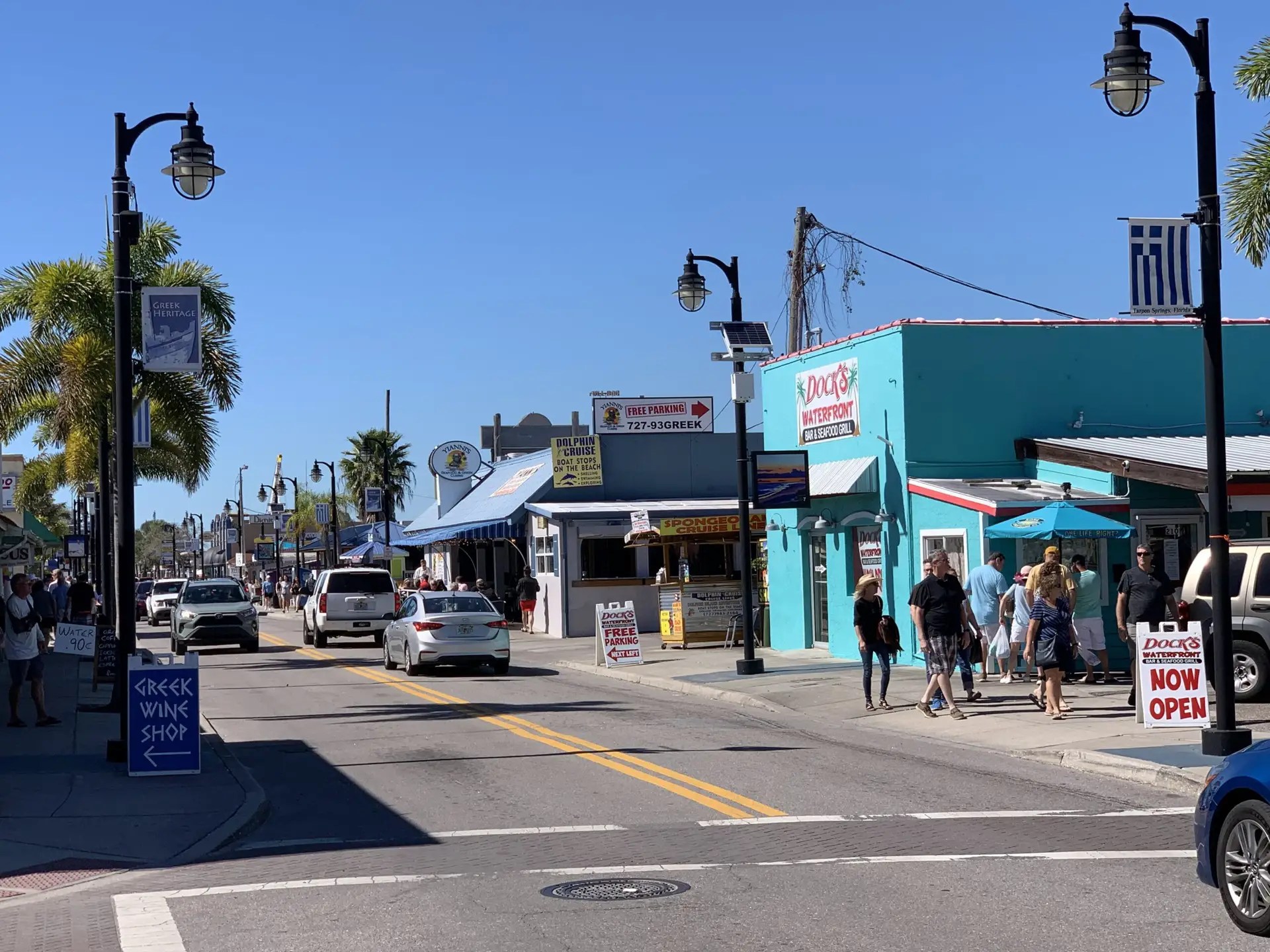 Sponge Docks Tarpon Springs Florida