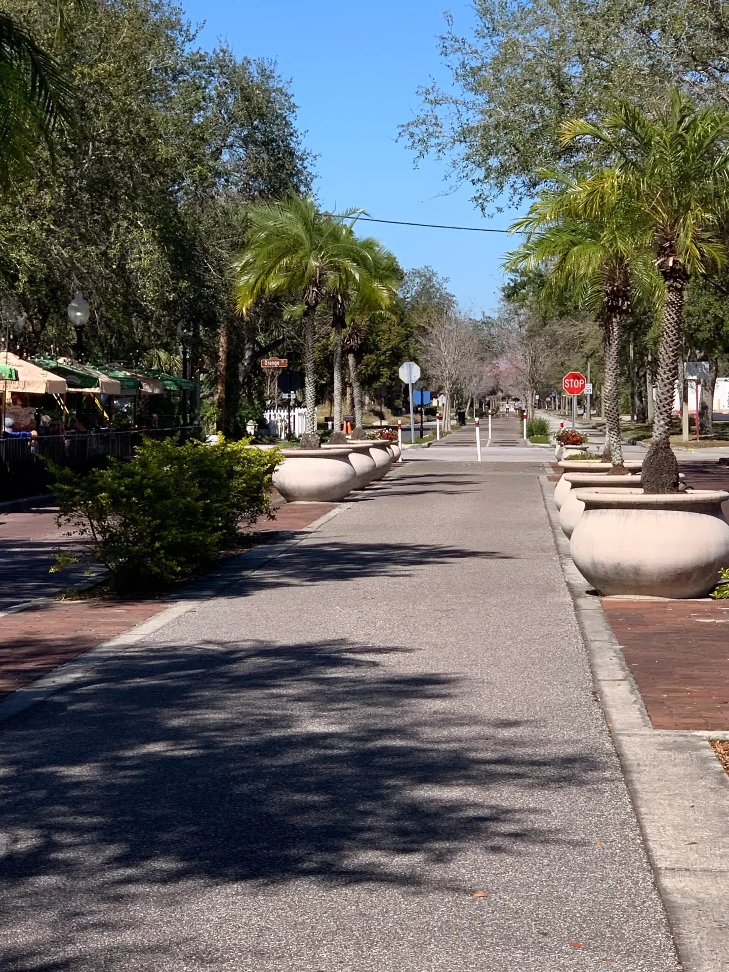 Tarpon Springs Florida bike path