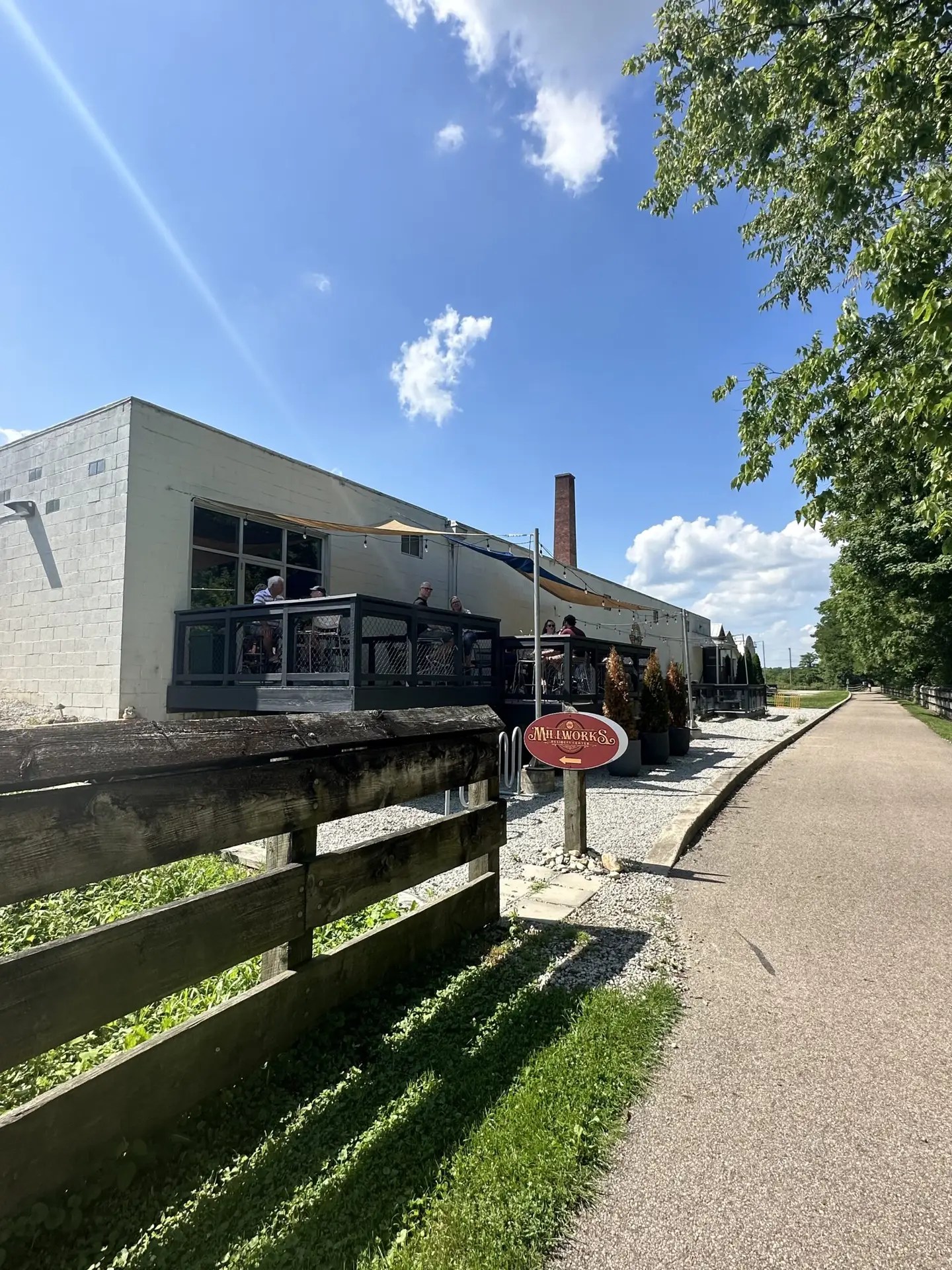 Yellow Springs Ohio bike path