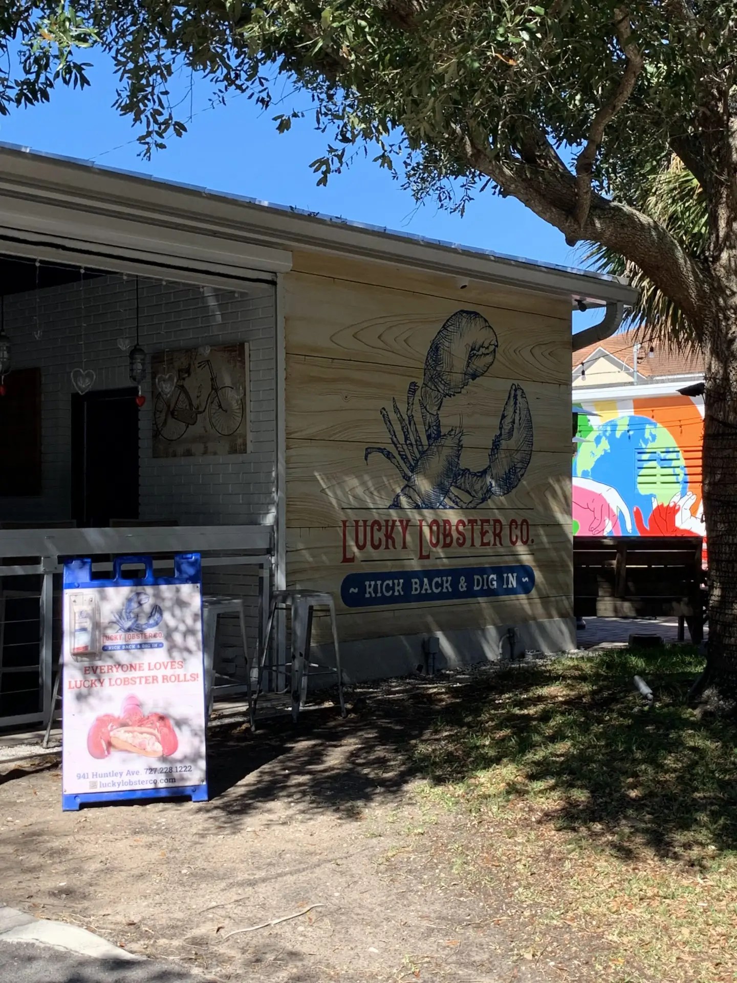 Food stops on Pinellas Trail in Dunedin Florida