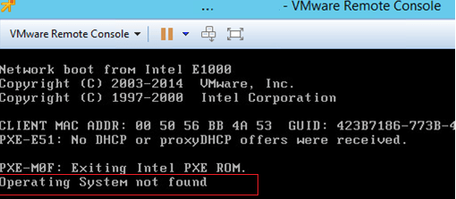 If no boot disk is detected or the disk has failed, first set the boot disk at the top of the computer's boot order in bios and then run . Windows Boot Error An Operating System Wasn T Found Windows Os Hub